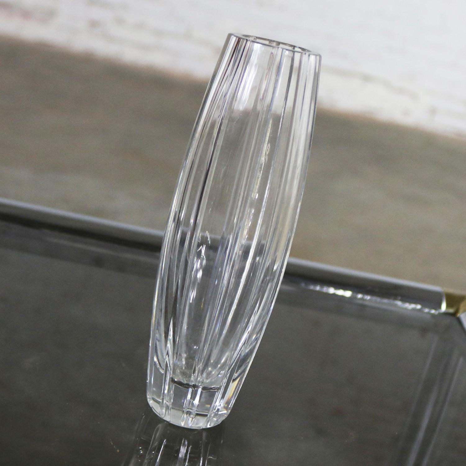 20th Century Waterford Marquis Bud Vase from the Palladia Collection