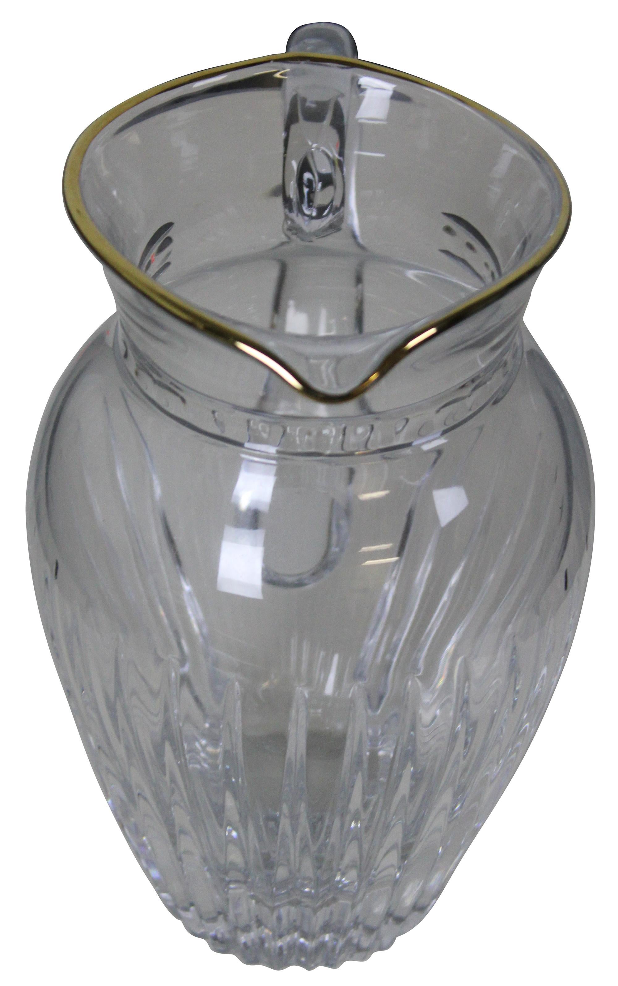 hanover gold waterford crystal
