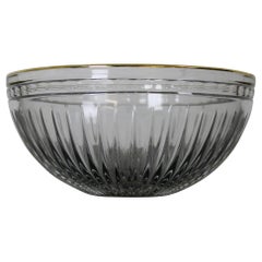 Waterford Marquis by Hanover Crystal Crystal rond, bordé d'or