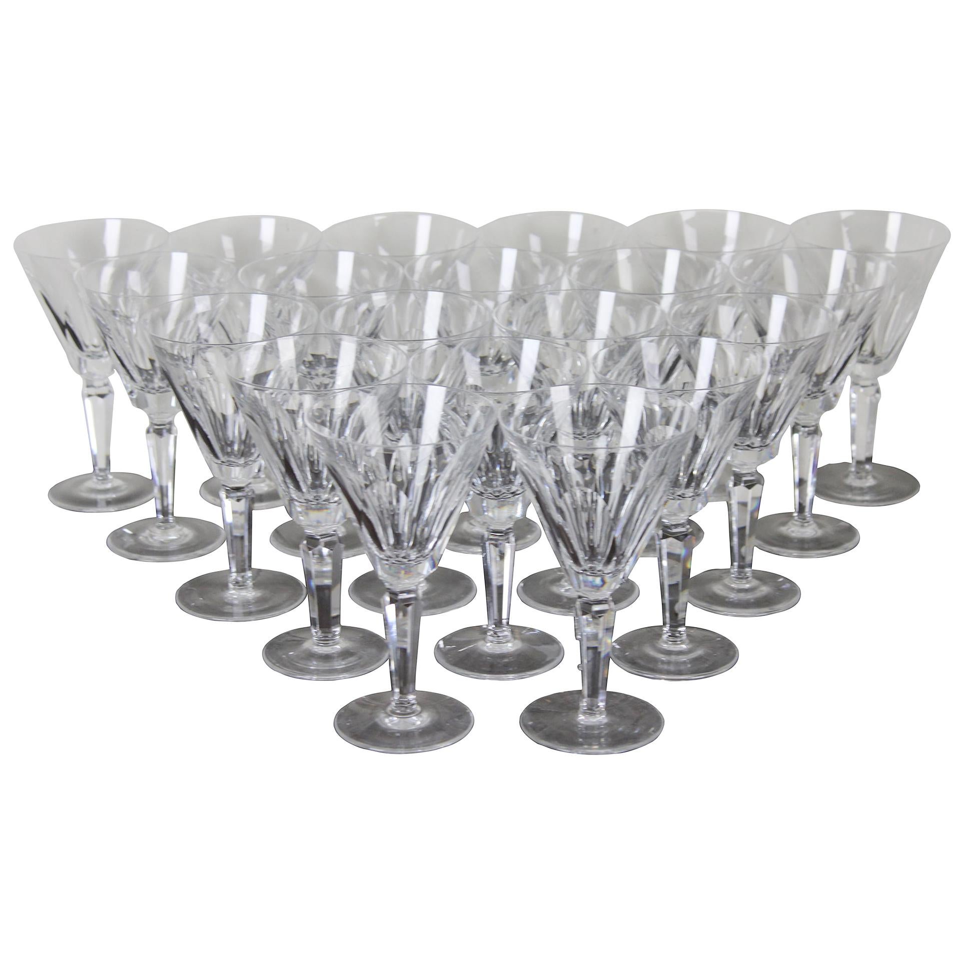Vintage Stemware Cut Glass Crystal Goblets Wine Glasses Short Stem Water  Glass Crystal Barware 
