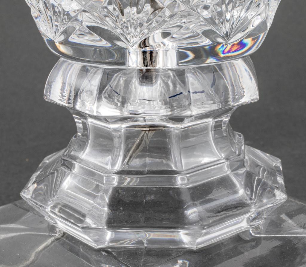 Lampe en cristal taillé de style néo-classique Waterford en vente 3