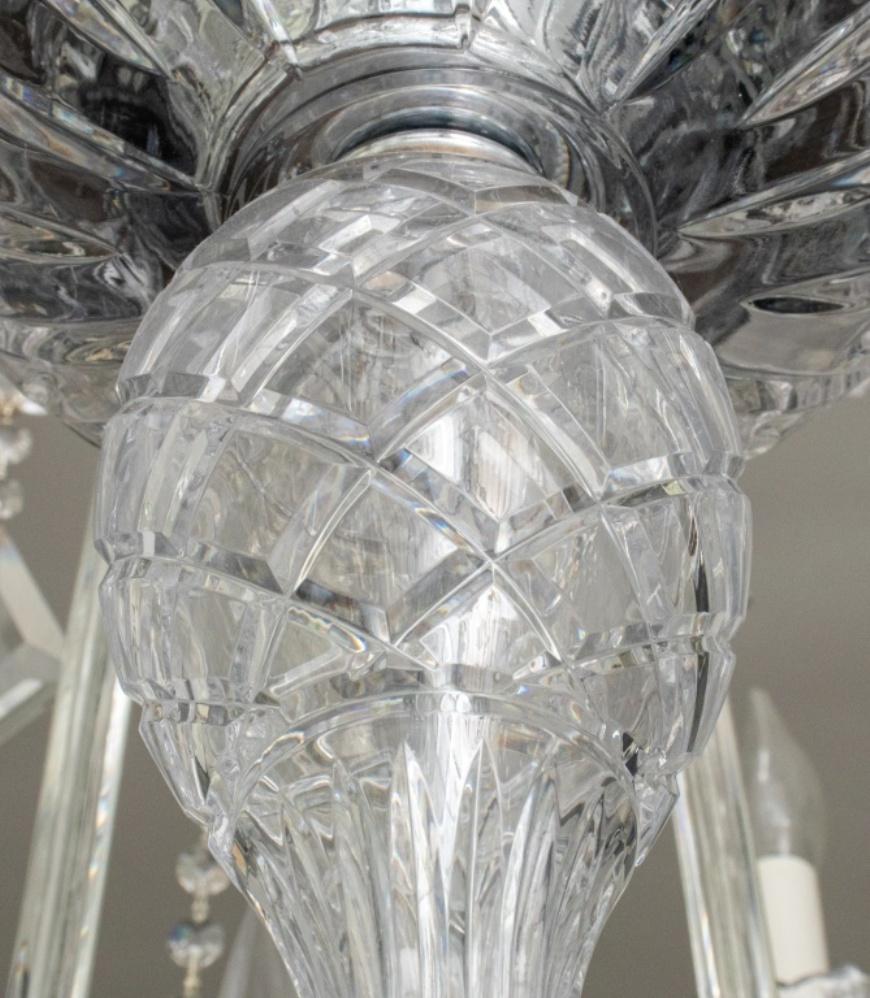 Großer Kristall-Kronleuchter im Waterford-Stil mit 20 Lichtern im Angebot 3