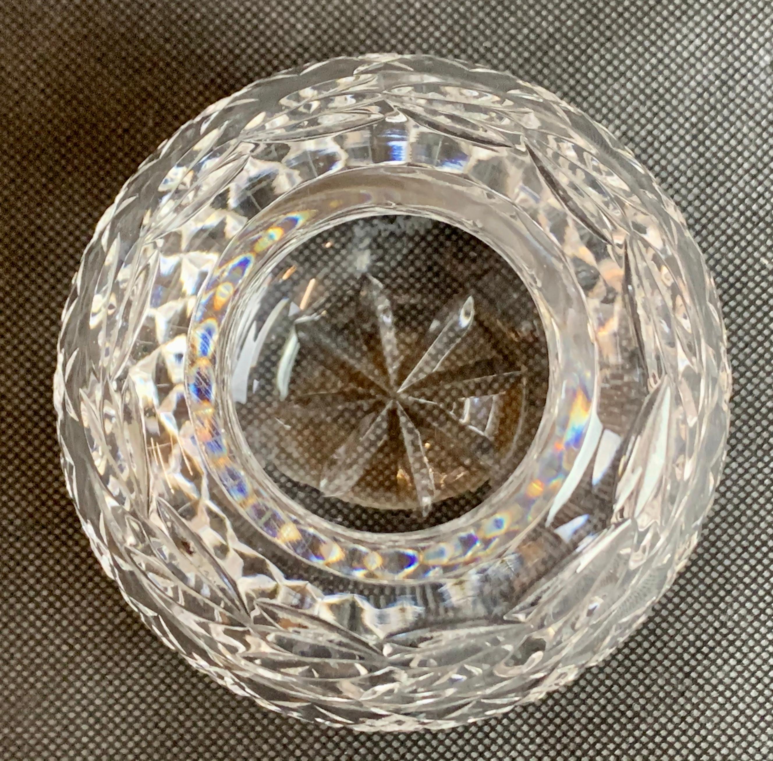 waterford crystal rose bowl