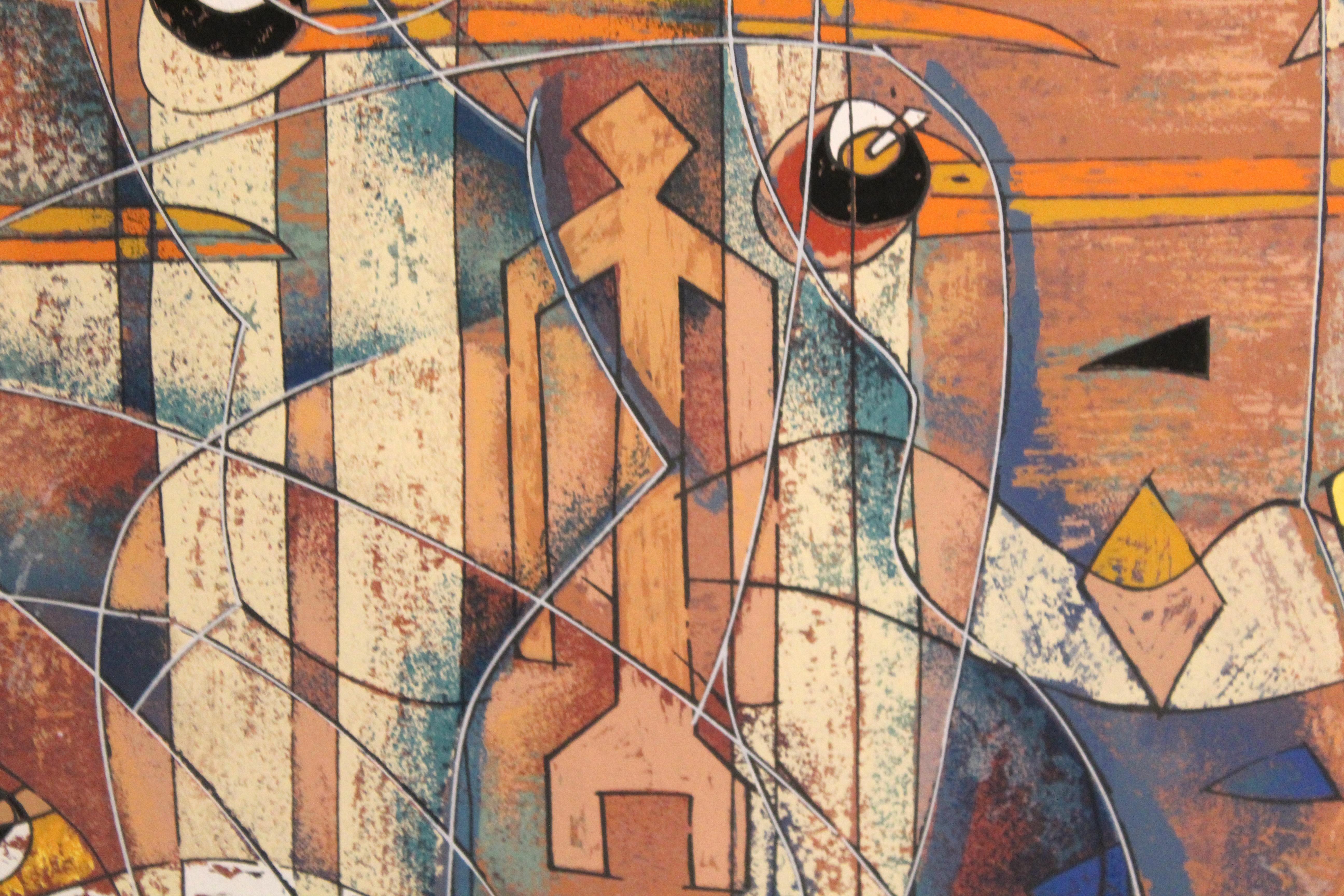 20th Century 'Waterfront' by He Neng 102/293 For Sale