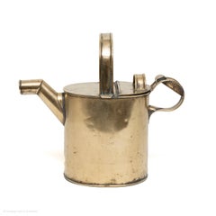 Watering Can Brass Hot Water Jug 6 pints Country House 32cm 12 1/2" long high