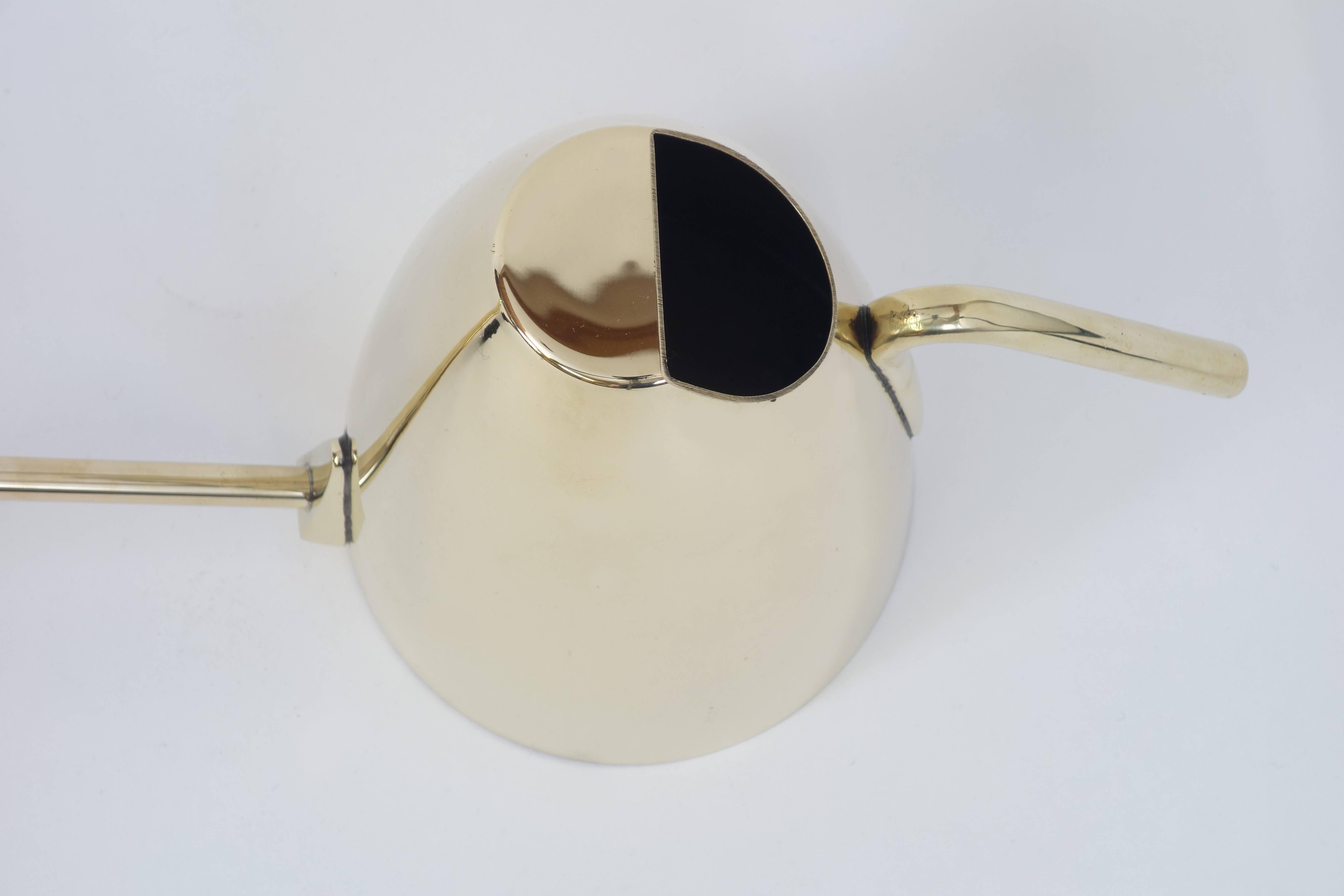 Watering Can Made of Solid Brass by Austrian Designer Carl Auböck, Vienna, 1970s For Sale 1