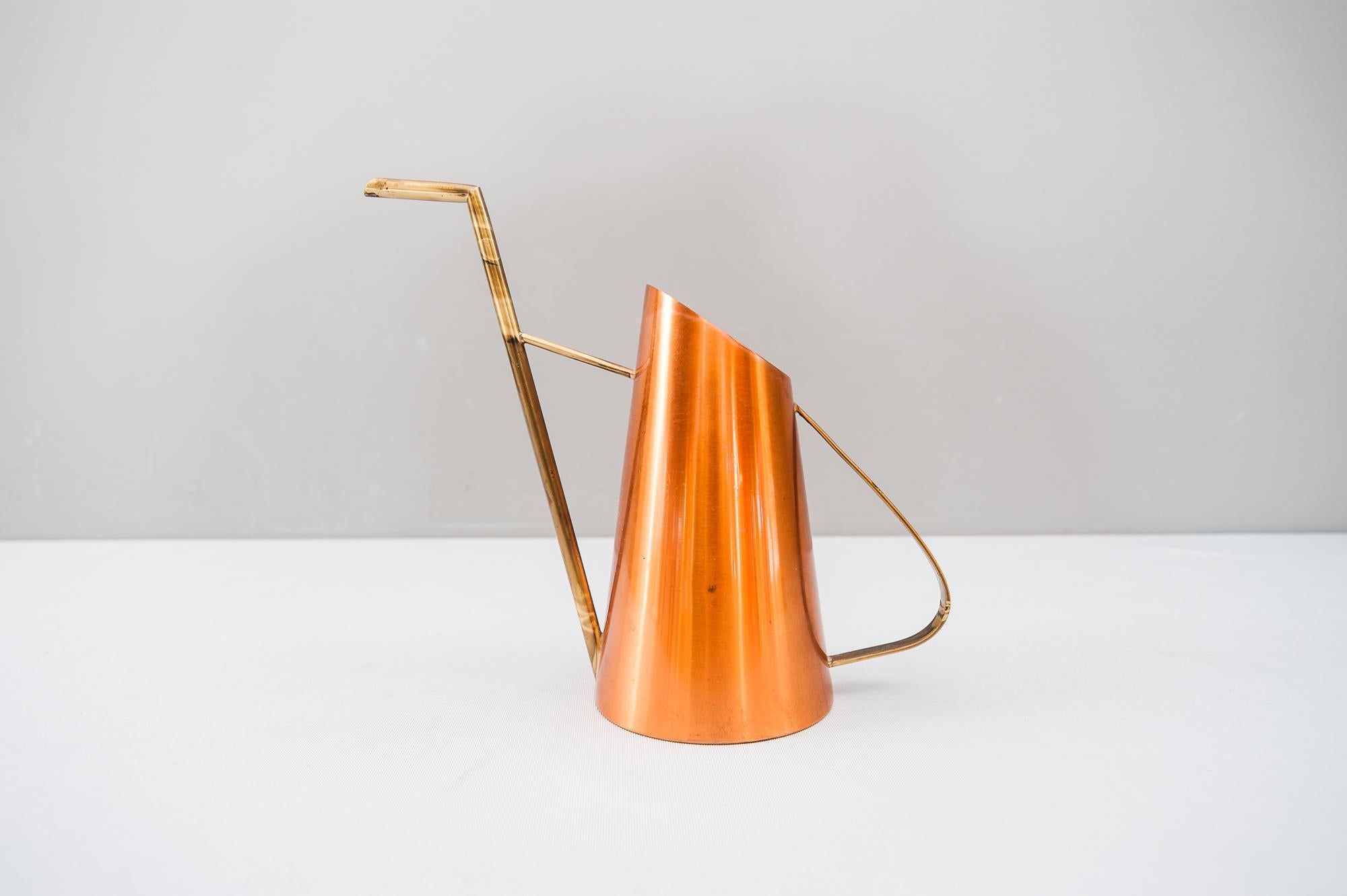 Mid-20th Century Watering Can Vienna circa 1950s Copper and Brass