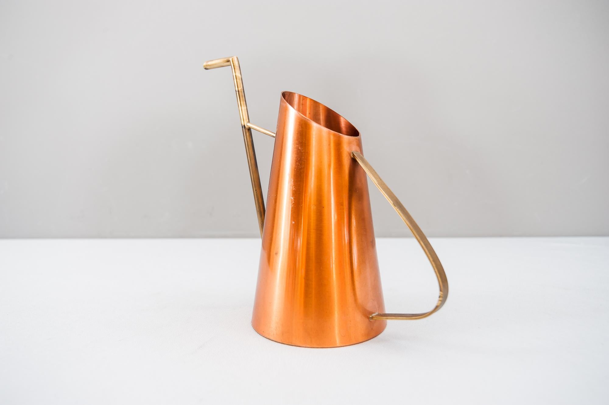 Watering Can Vienna circa 1950s Copper and Brass 1