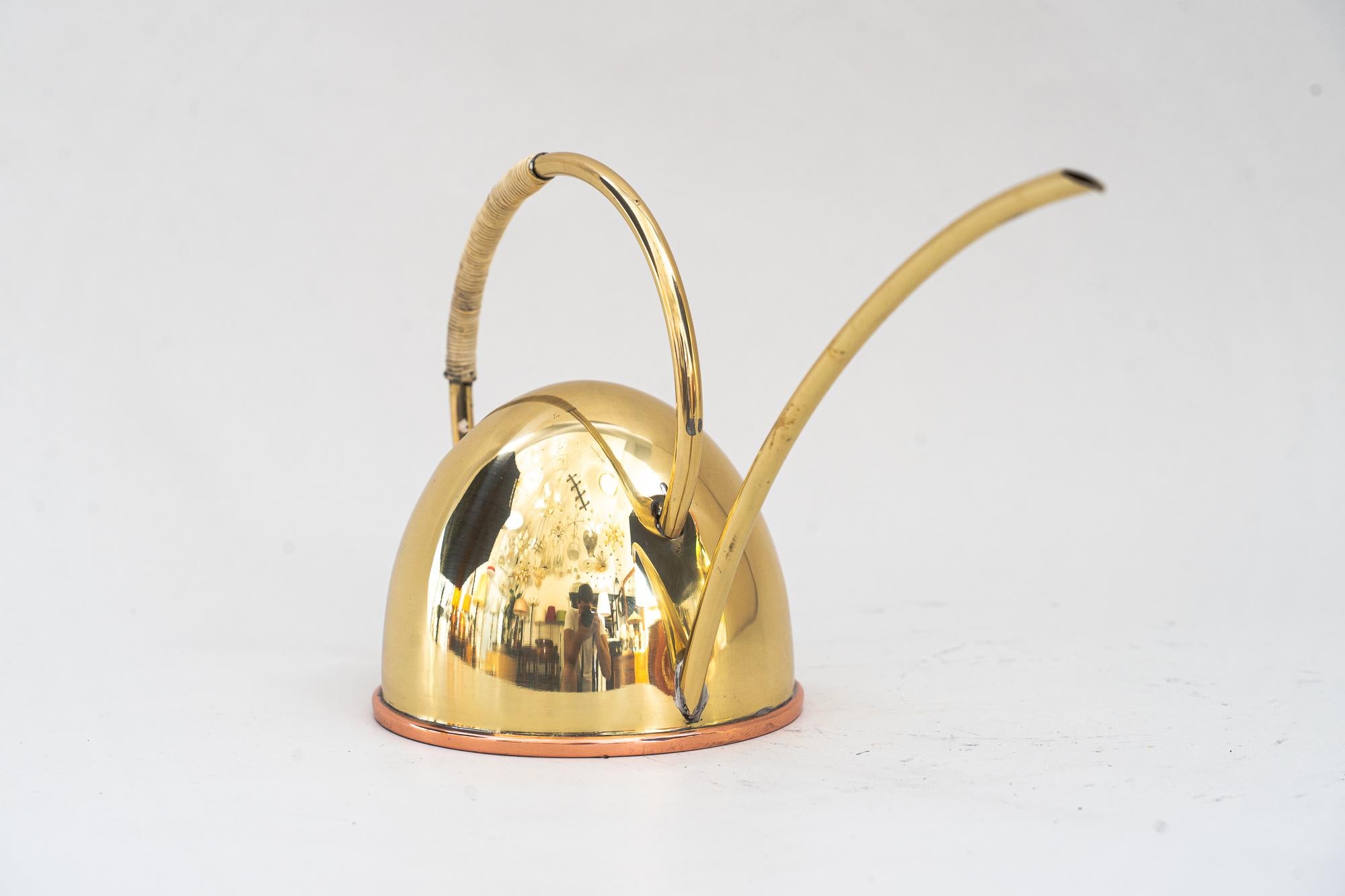 Lacquered Watering Can, Vienna, Around 1950s For Sale