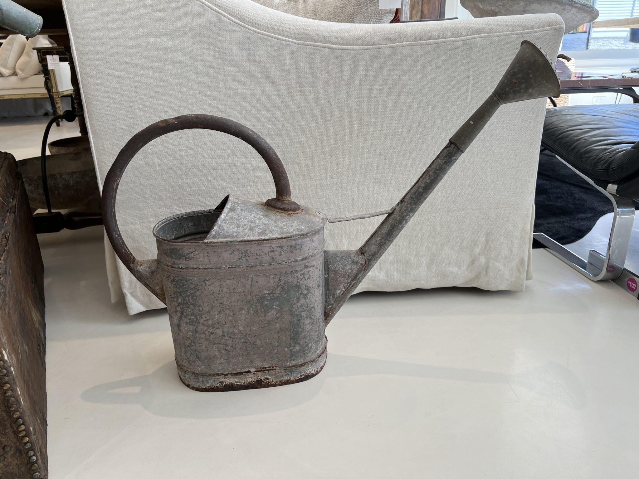 Rustic Watering Can with Spout For Sale