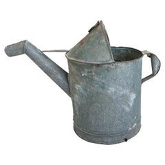 Antique Watering Can with Spout