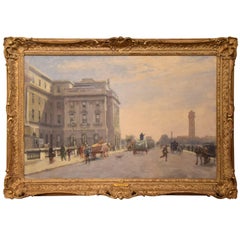 Used "Waterloo Bridge from Somerset House" by Francis Dodd