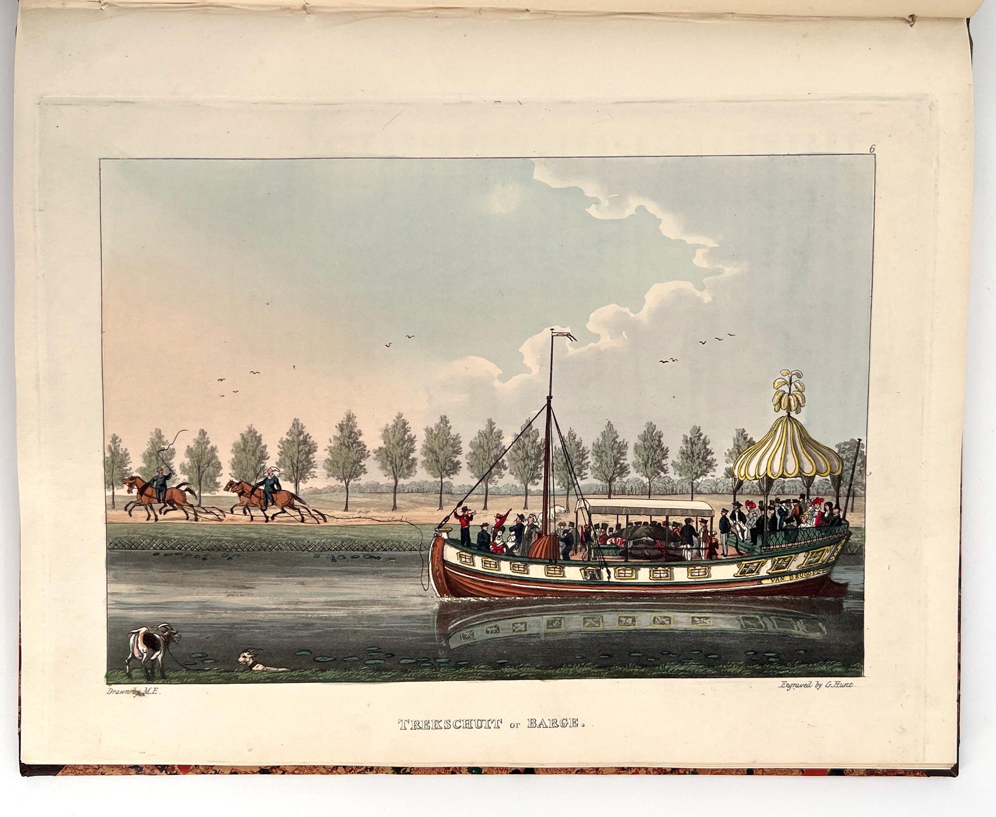 Waterloo - por M. Egerton y G. Hunt, con 24 láminas coloreadas a mano Dorado en venta