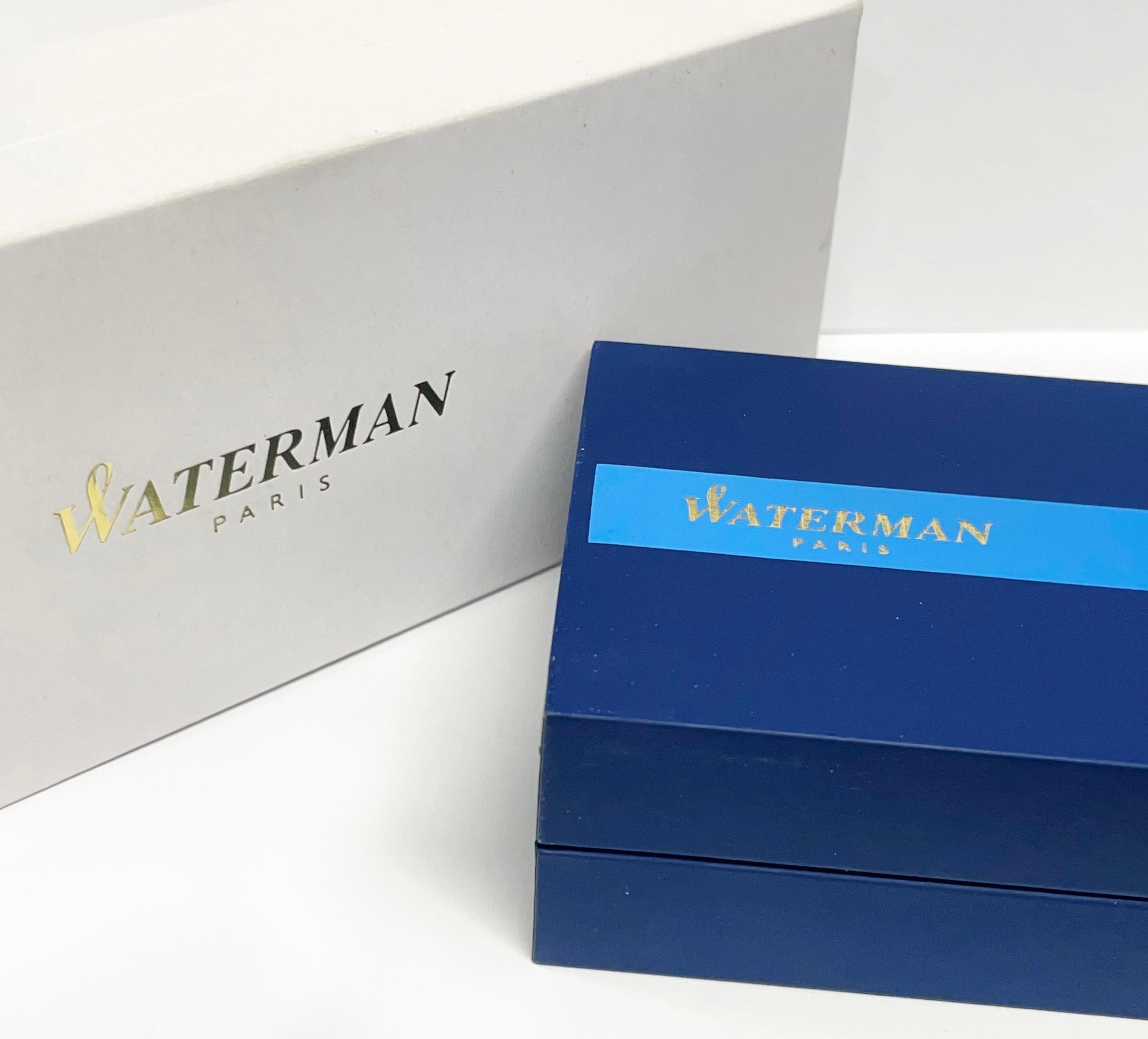 Waterman Expert Gold Plated Fountain Pen For Sale 3