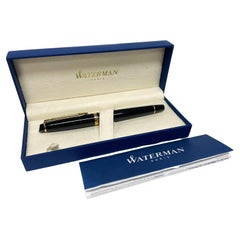 Waterman Expert Gold Plated Fountain Pen