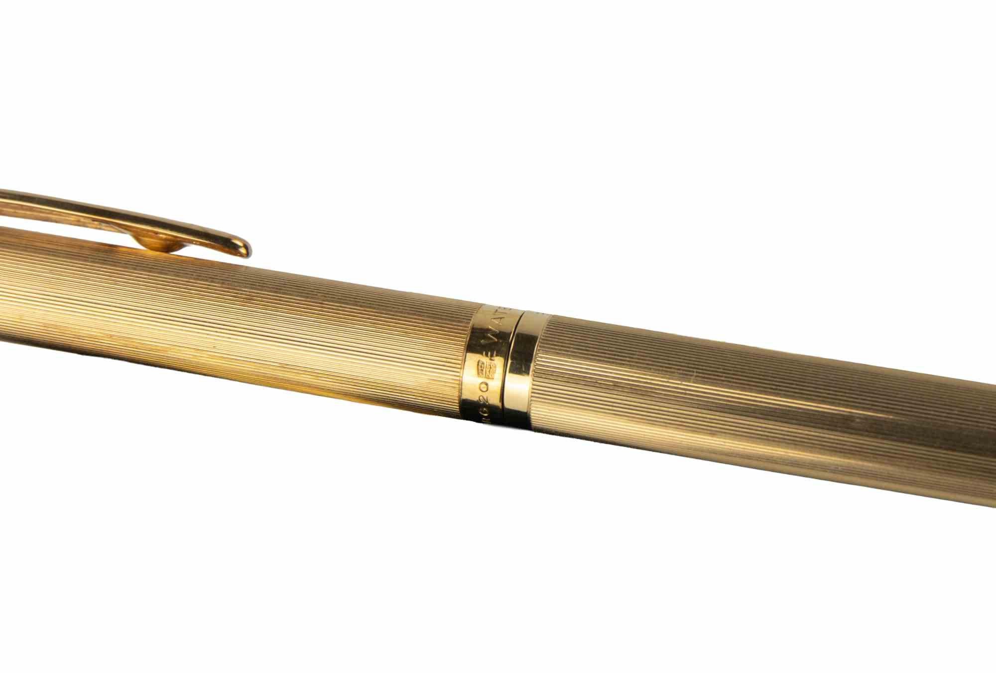 Penna Waterman placcata oro, anni '80 In condizioni buone in vendita a Roma, IT