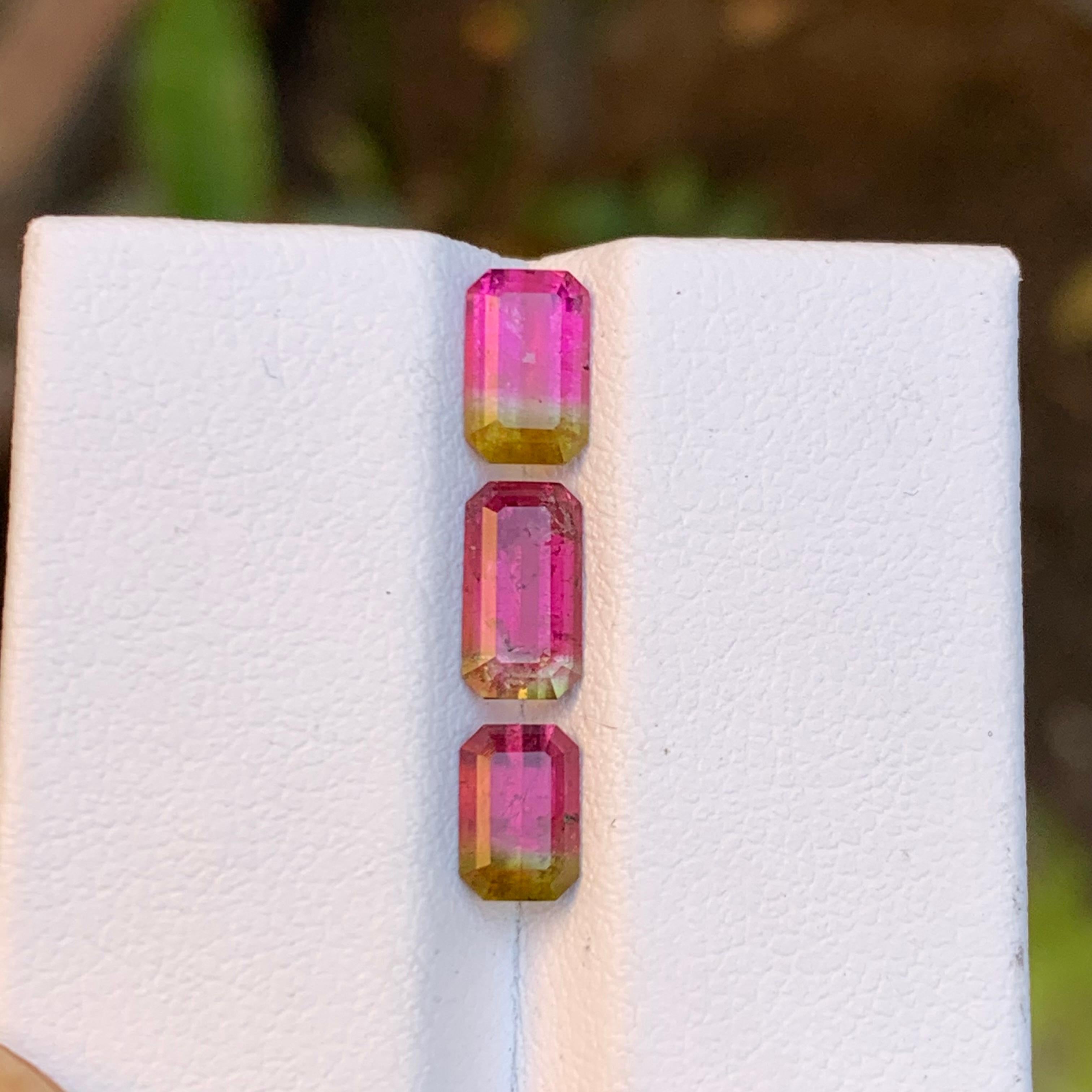pink and green gemstone