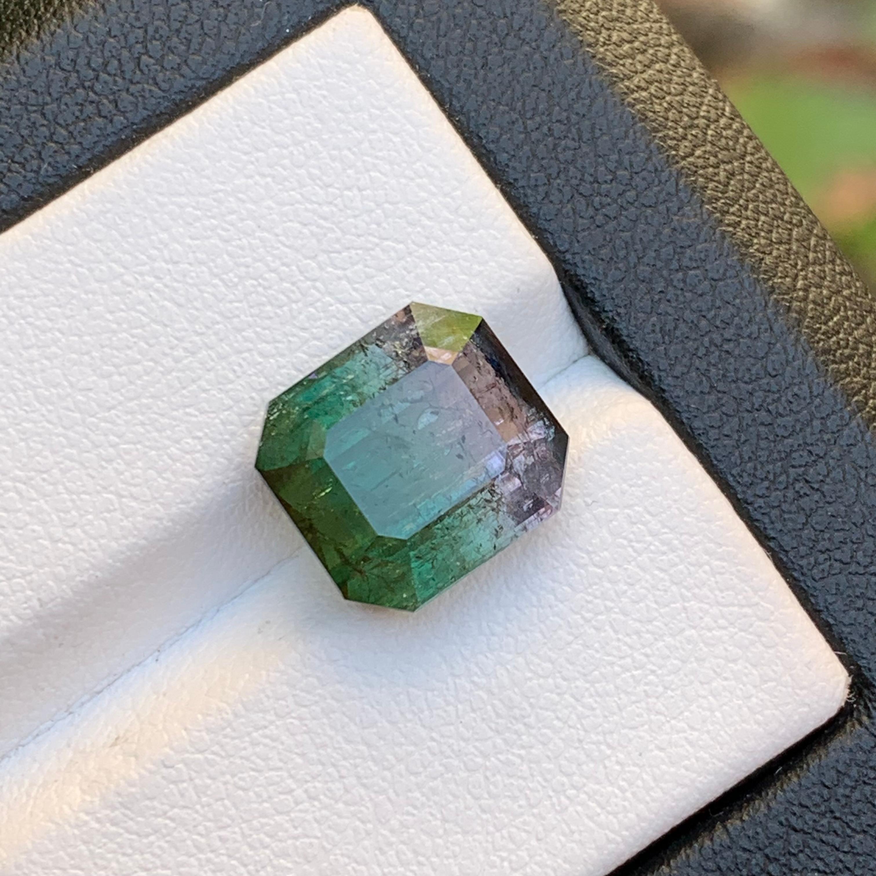 Bague en tourmaline naturelle bicolore melon, pierre précieuse non sertie de 7,15 carats pour bijouterie Neuf - En vente à Peshawar, PK