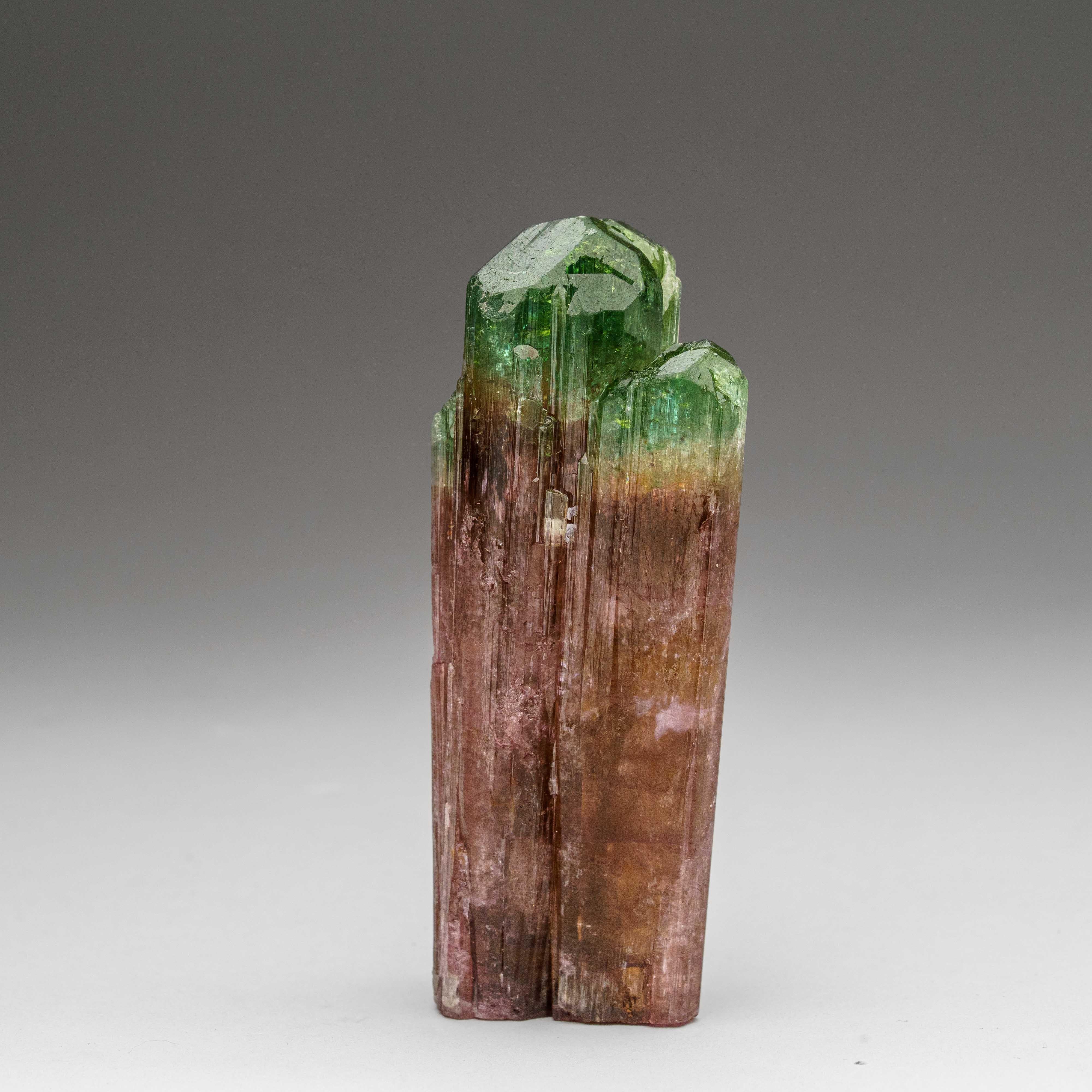 Malachite Watermelon Tourmaline from Rubaya, Democratic Republic of the Congo For Sale