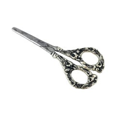 Watson Sterling Silver Floral Handle Grape Shears/Scissors #24479