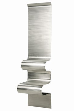 Comodino Wave in alluminio verniciato a polvere di Julien Vidame