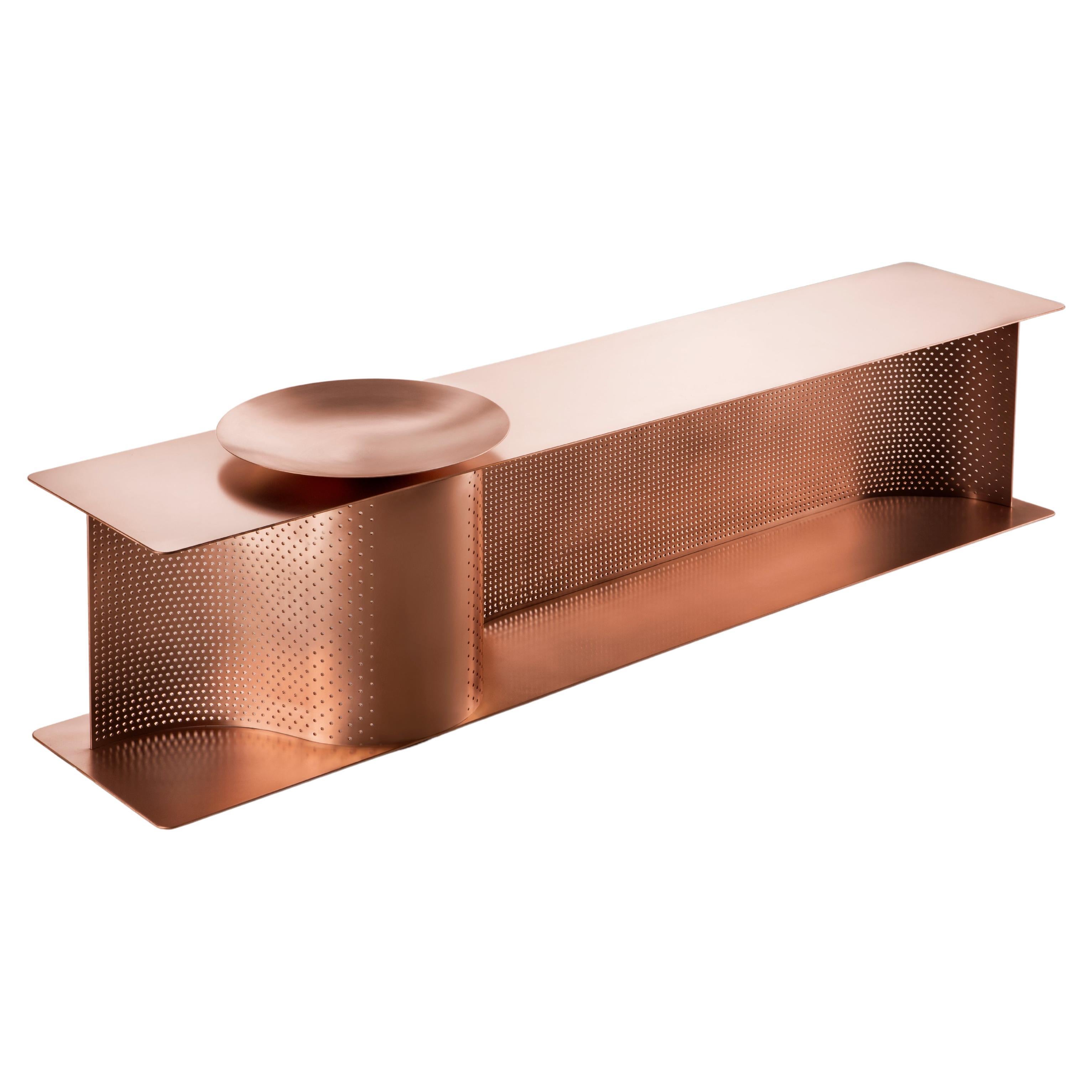 Wave Bench by De Castelli