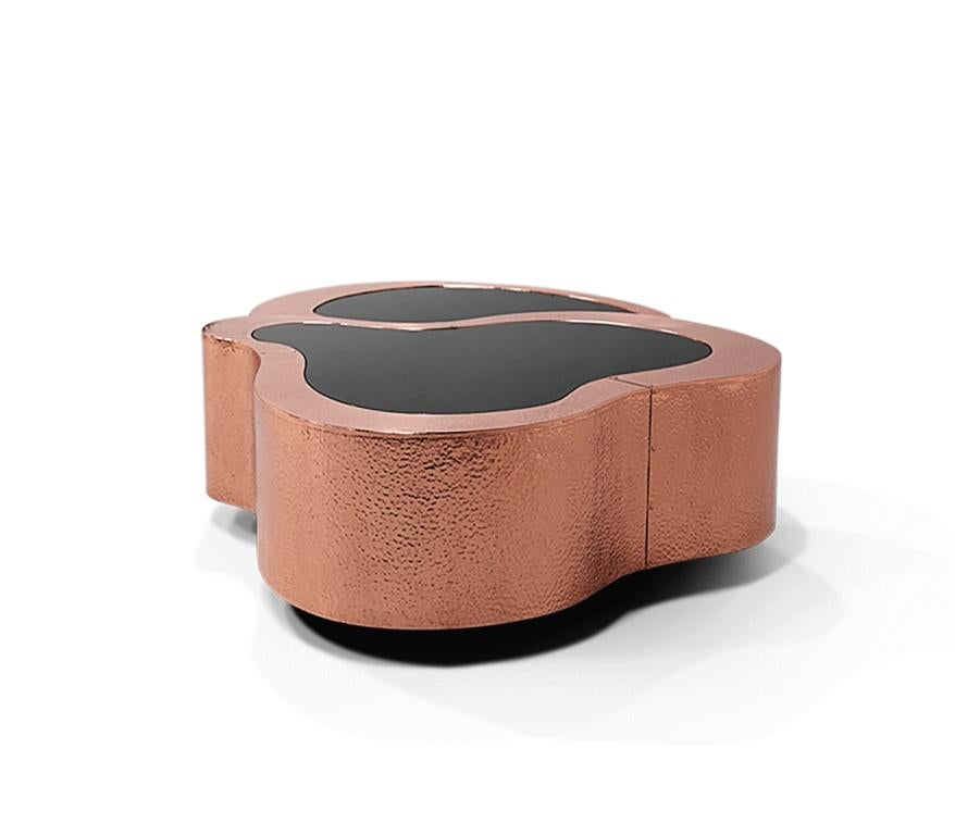 copper center table