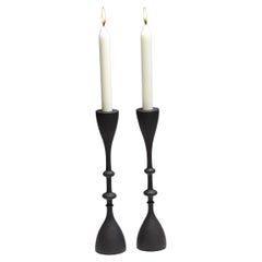 Wave Candlestick (einzeln erhältlich, klein, geschwärzt)