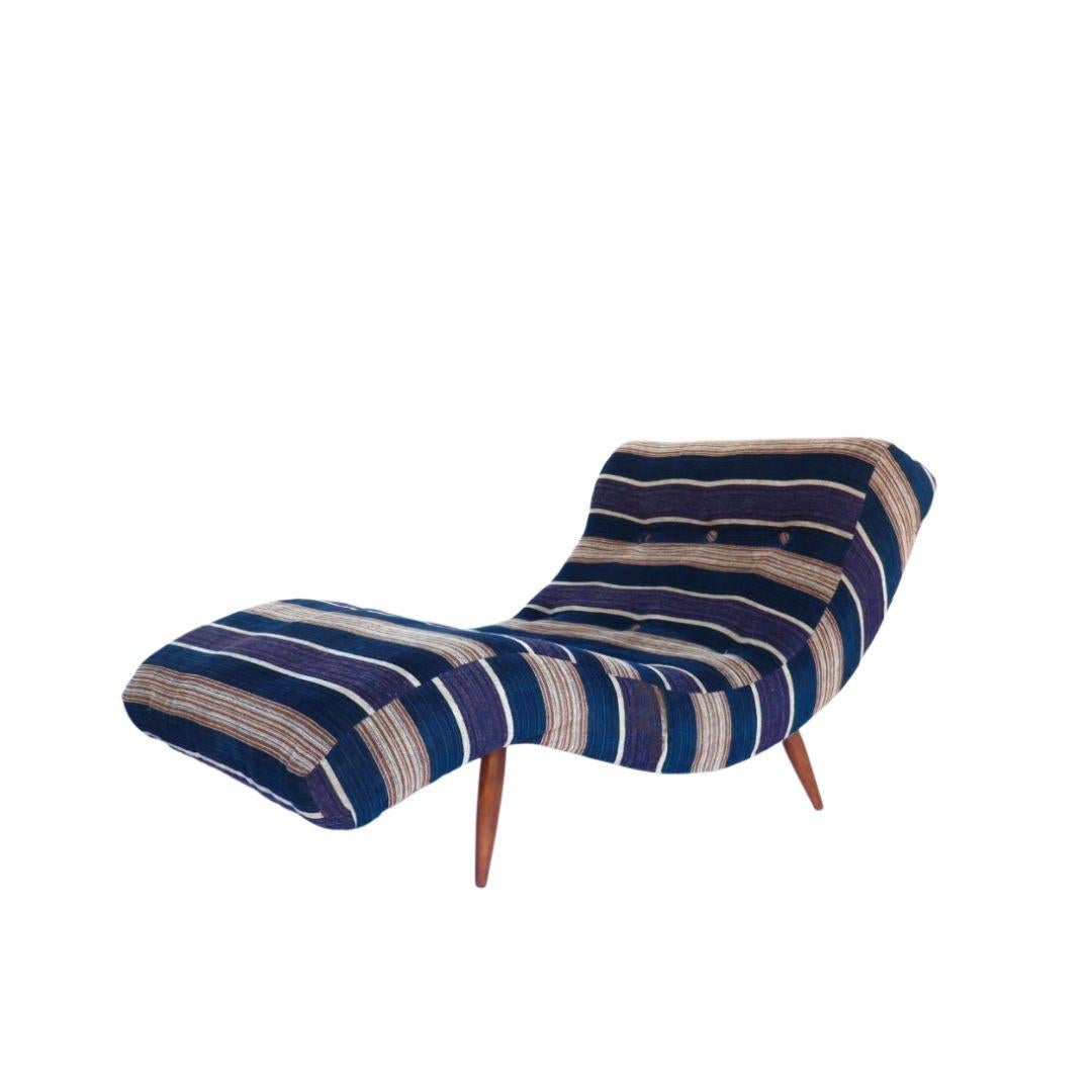 *Price includes labor for new upholstery of your choice. Fabric is (COM) Customers own material.*

This Adrian Pearsall chaise lounge is ergonomic and the ultimate chair to relax in at the end of a day. It is an incredible piece for both comfort and