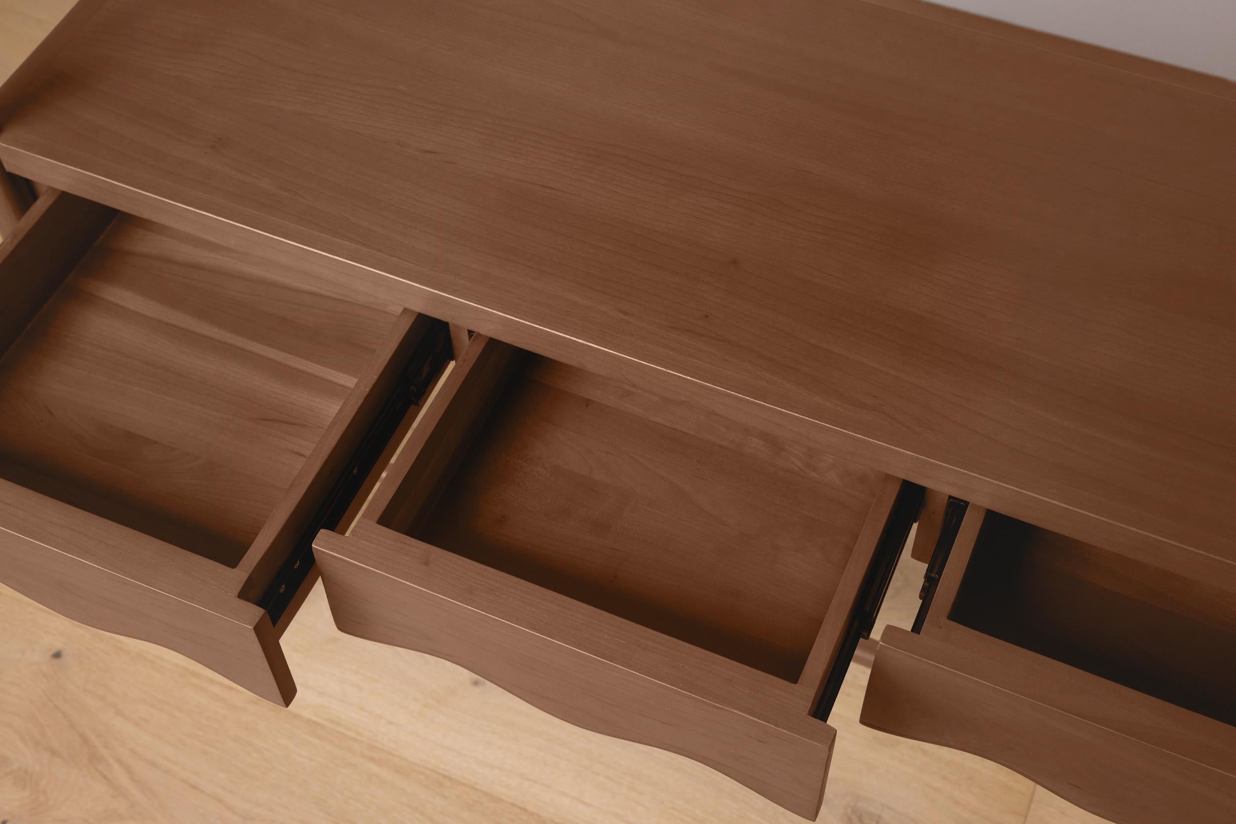 cherrywood console table