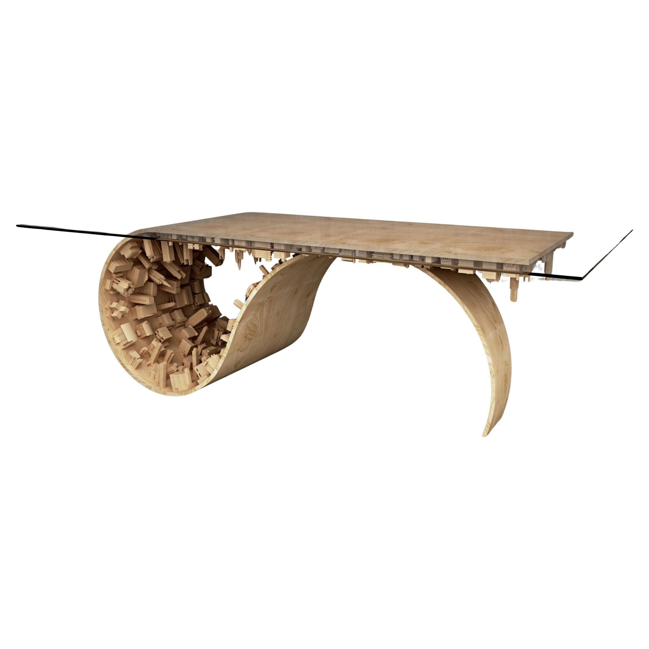 Wave, Mesa de comedor contemporánea en venta