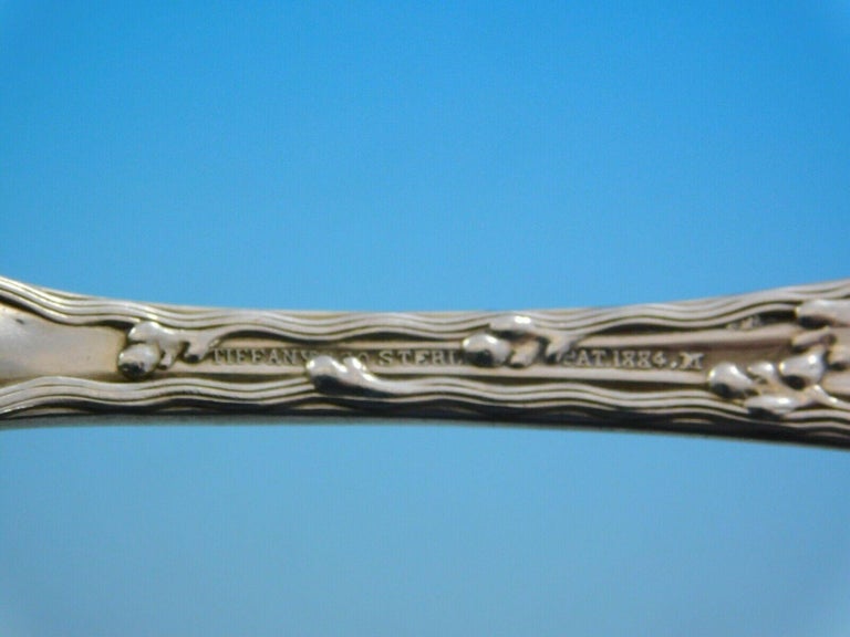 Wave Edge by Tiffany and Co. Sterling Silver Flatware Set Service Dinner, 93 Pcs For Sale at 1stDibs