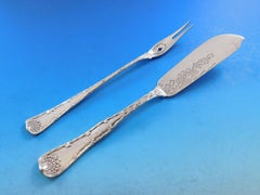 Wave Edge by Tiffany and Co. Sterling Silver Flatware Set Service Dinner 98 Pcs