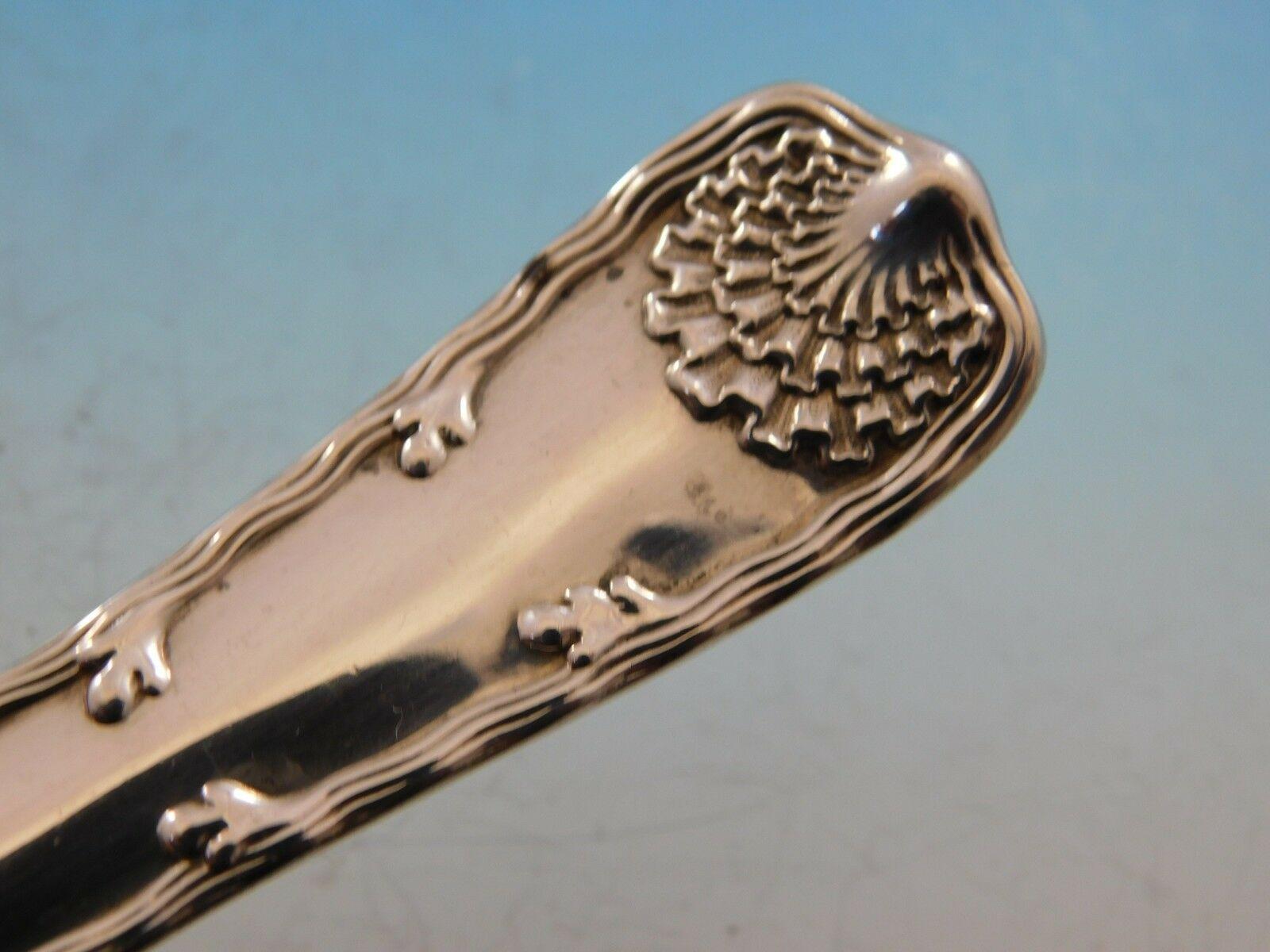 Wave Edge by Tiffany and Co Sterling Silver Waffle Server Plain Serving Piece In Excellent Condition In Big Bend, WI