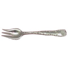 Wave Edge by Tiffany & Co Sterling Pastry Fork 3-Tine 2-Hole Fluted