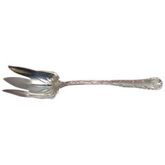 Wave Edge by Tiffany & Co. Sterling Salad Serving Fork Pointed Tines