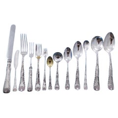 Wave Edge by Tiffany Sterling Silver Flatware Set 12 Service 160 pieces Dinner