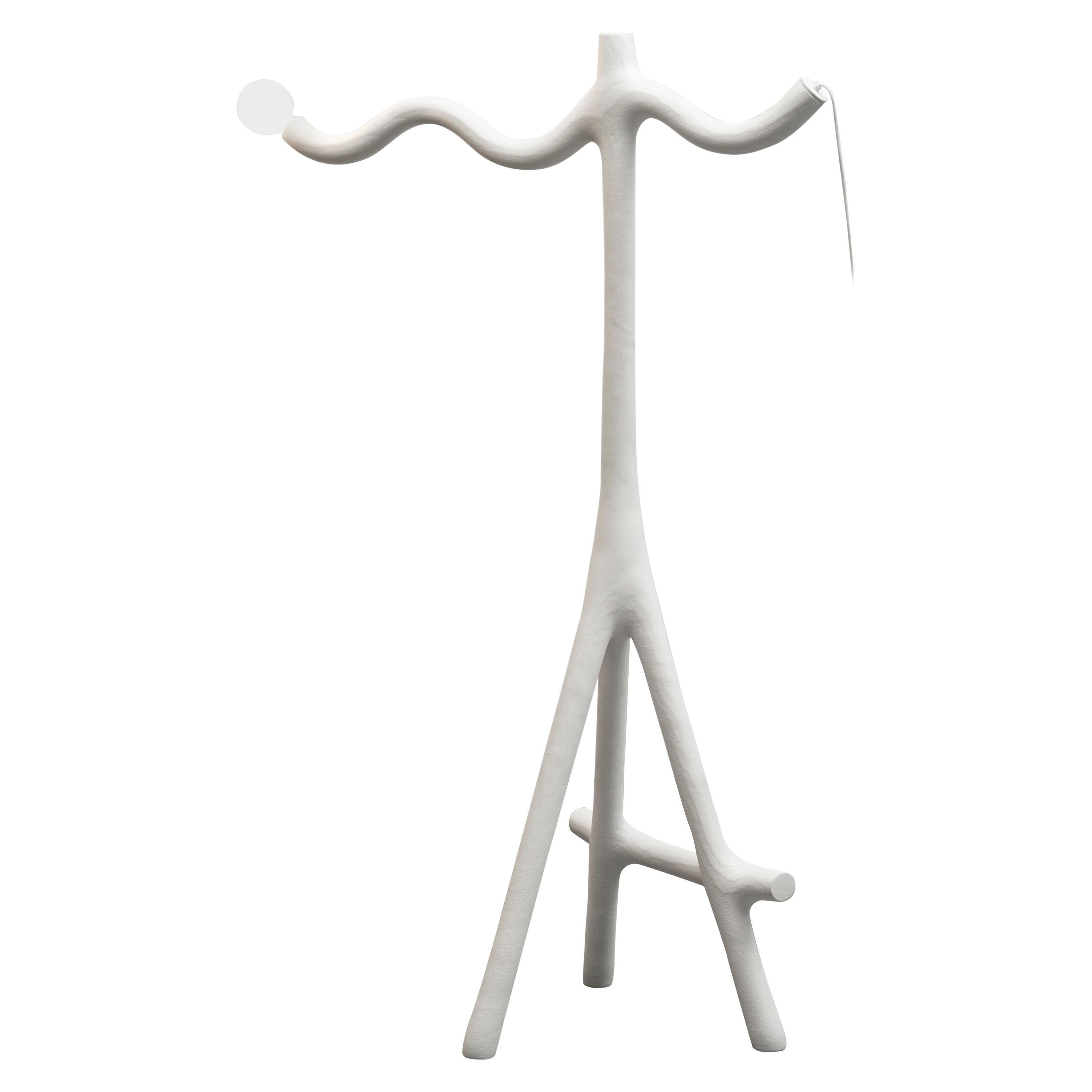 Wave Lamp on Sticks Contemporary Floor Lamp