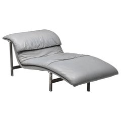 Silla Wave Lounge de Giovanni Offredi para Saporiti, Italia, 1974