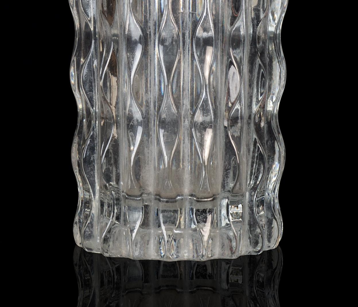 Italian Wave Murano Glass Vase, Italy, 1970s