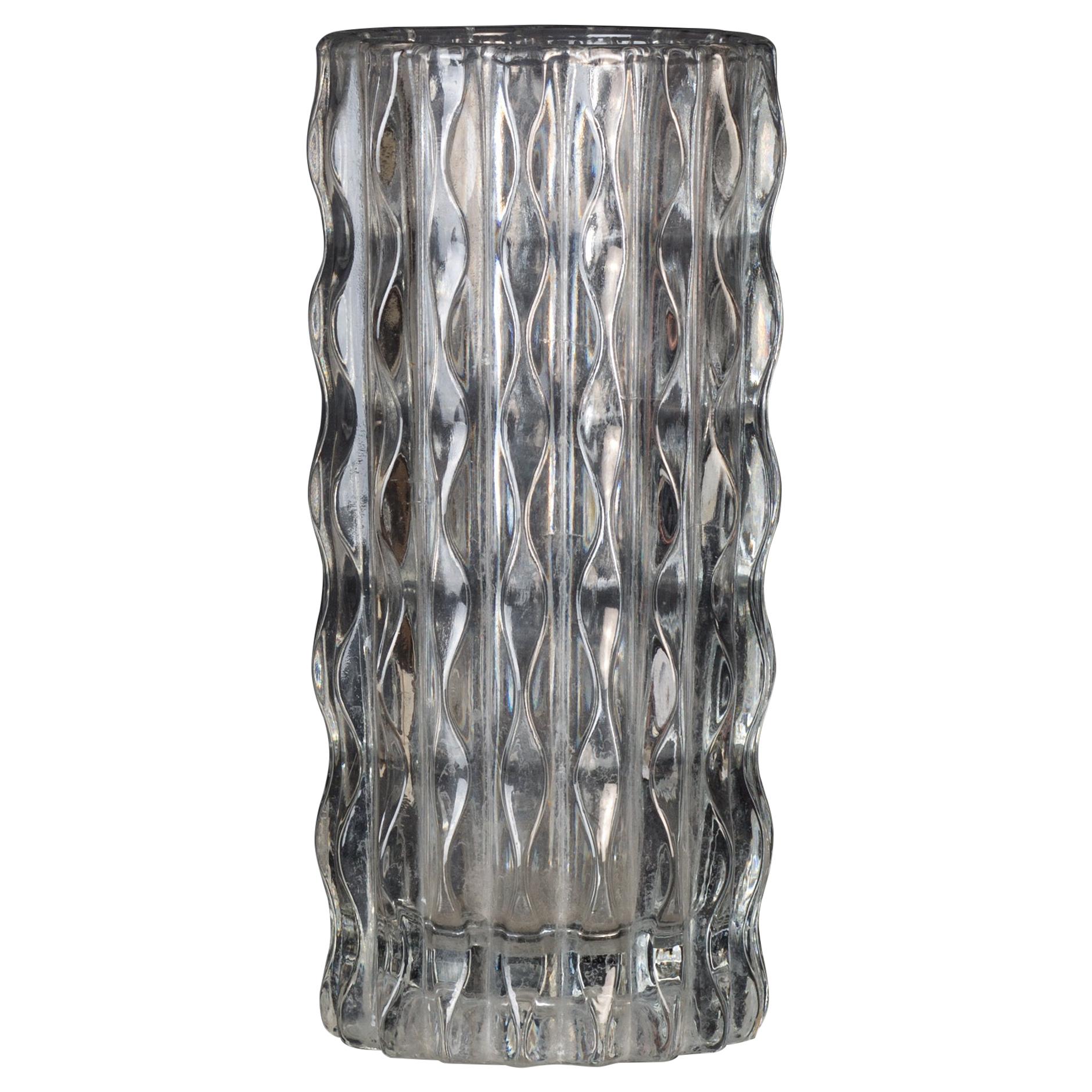 Wave Murano Glass Vase, Italy, 1970s