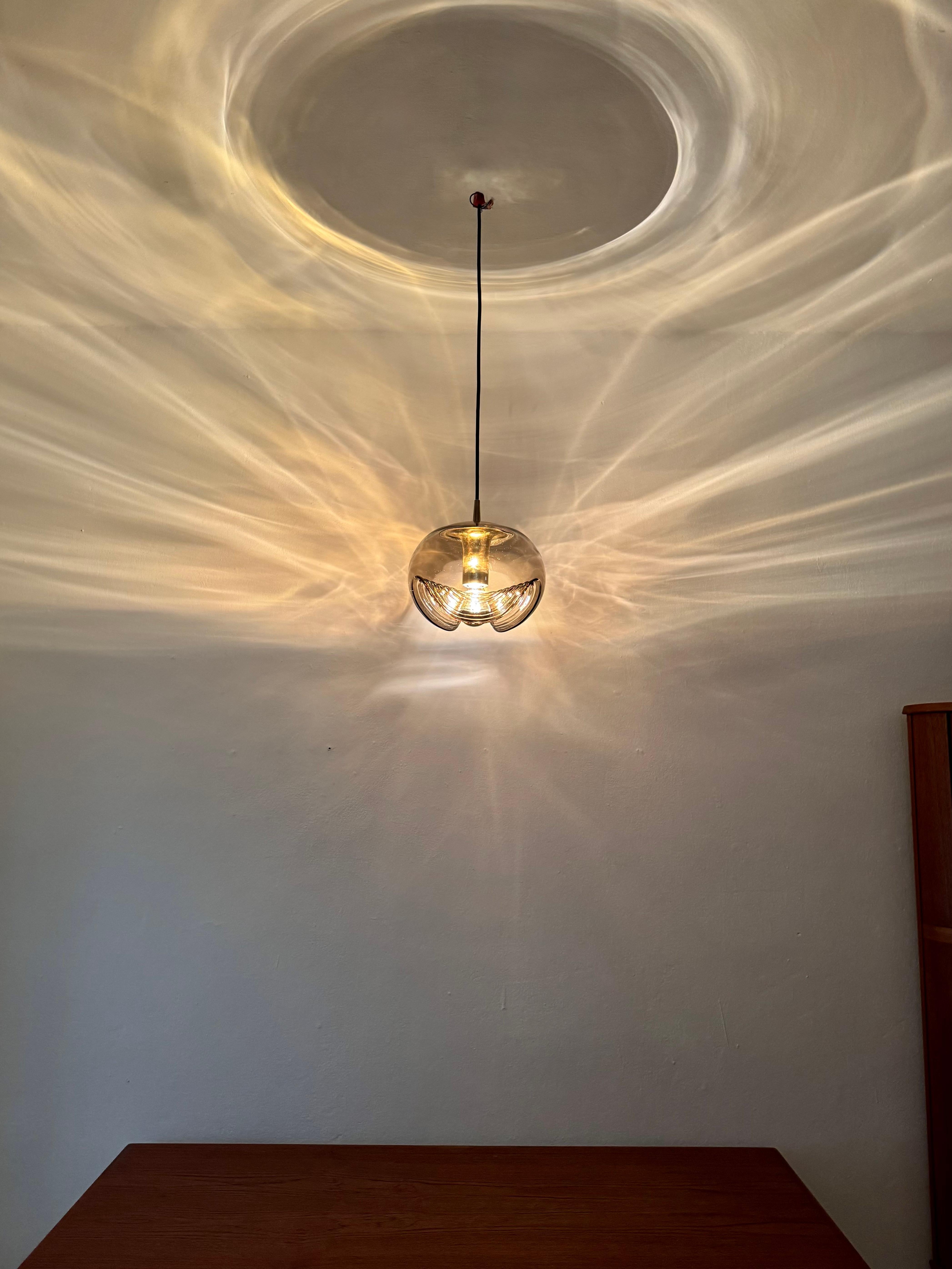 Lampada a sospensione Wave di Koch & Lowy per Peill & Putzler in vendita 2