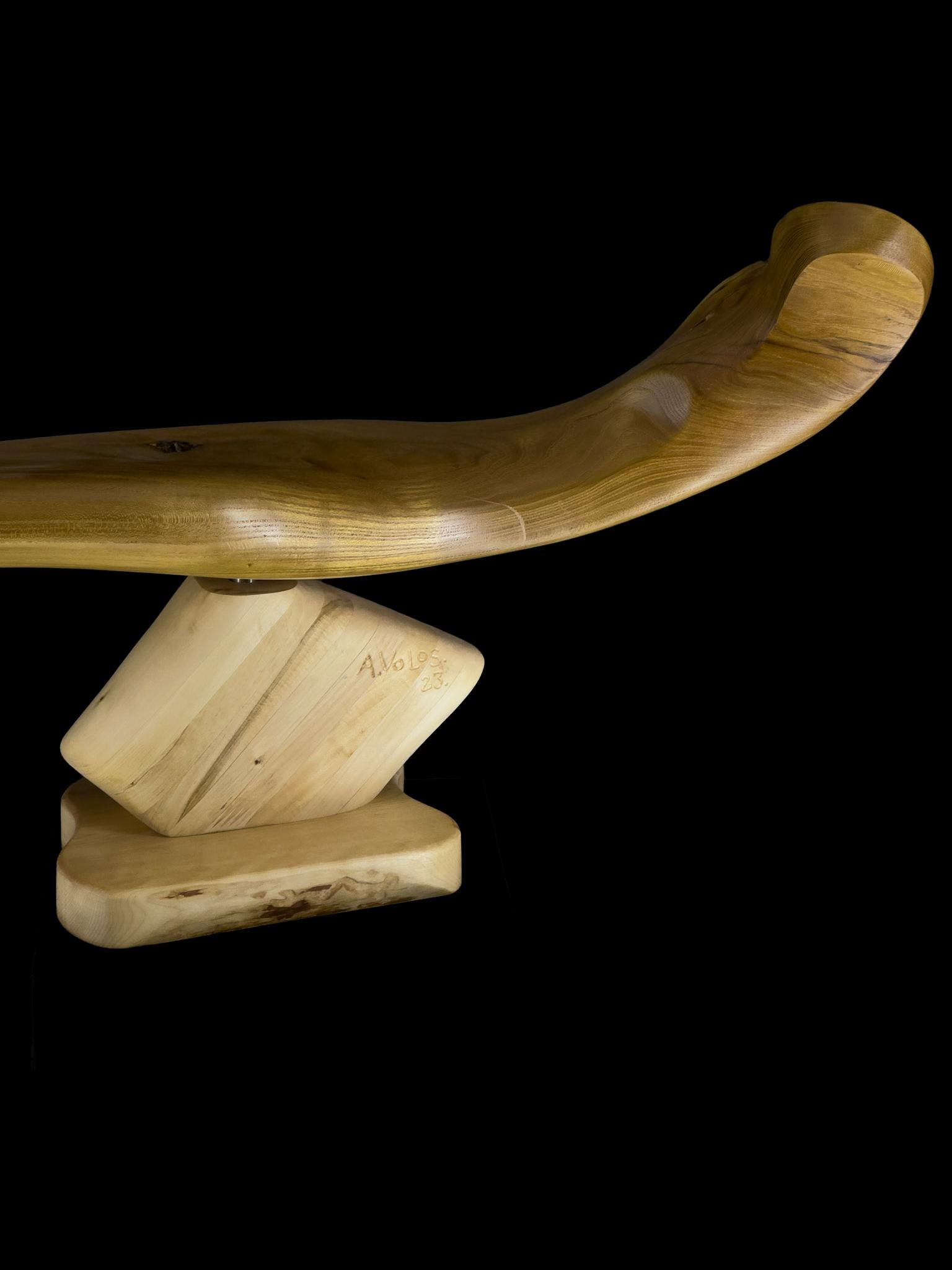 Legno Scultura a onda di Twenty Second Factory in vendita