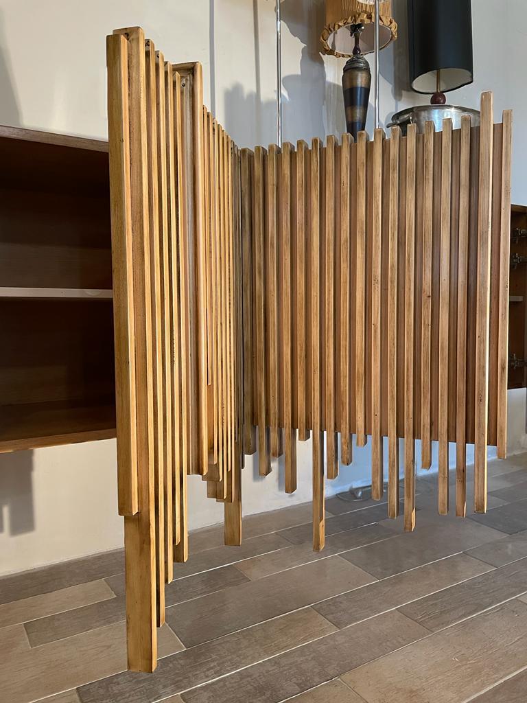 Wave Suspended Sideboard, Four Doors, by Lola Glamour In New Condition For Sale In Geneve, CH