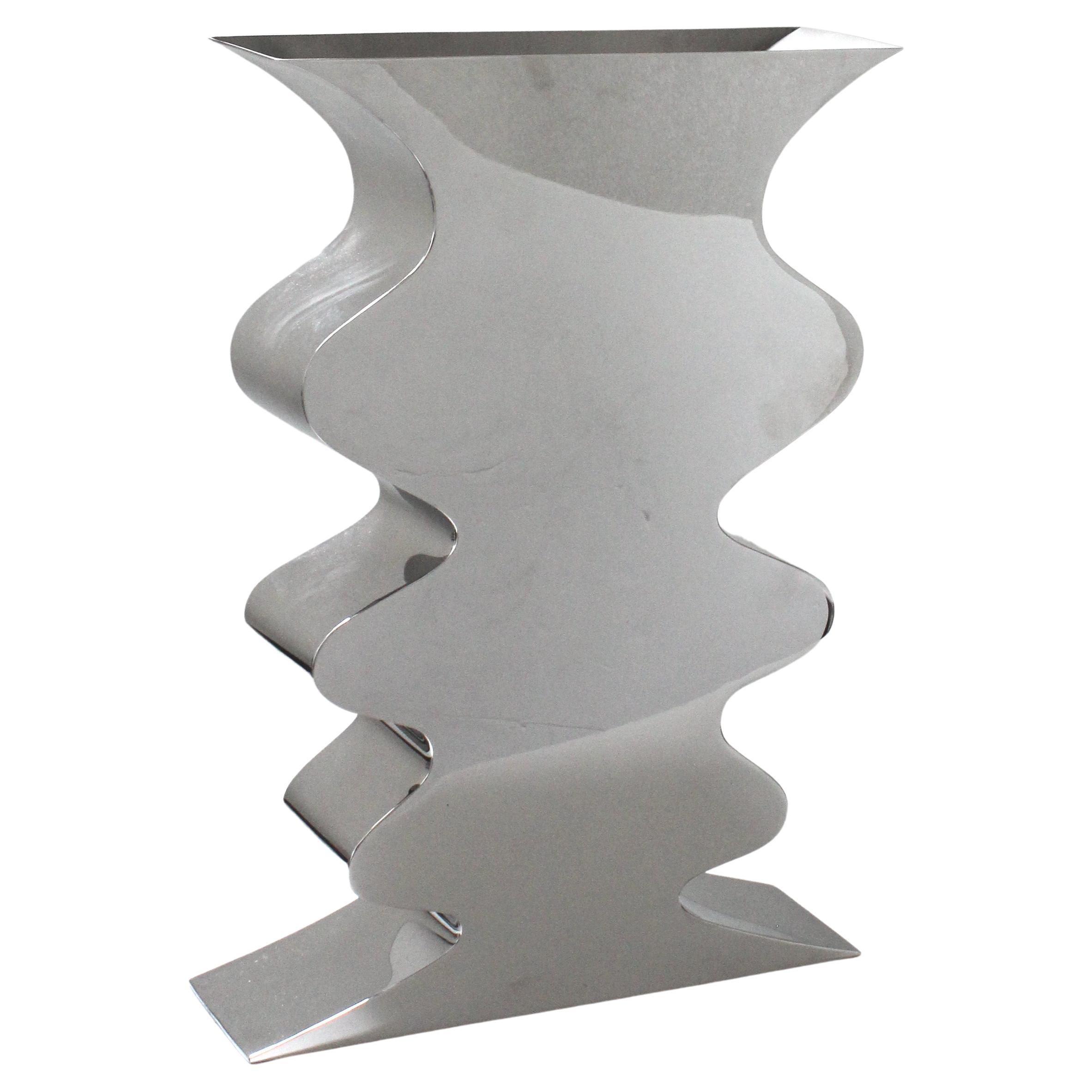Vase „Wave“ von Stanley J Freedman
