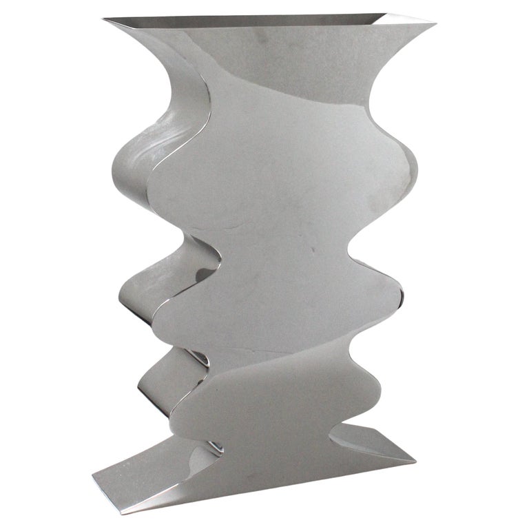 "Wave" Vase by Stanley J Freedman For Sale at 1stDibs