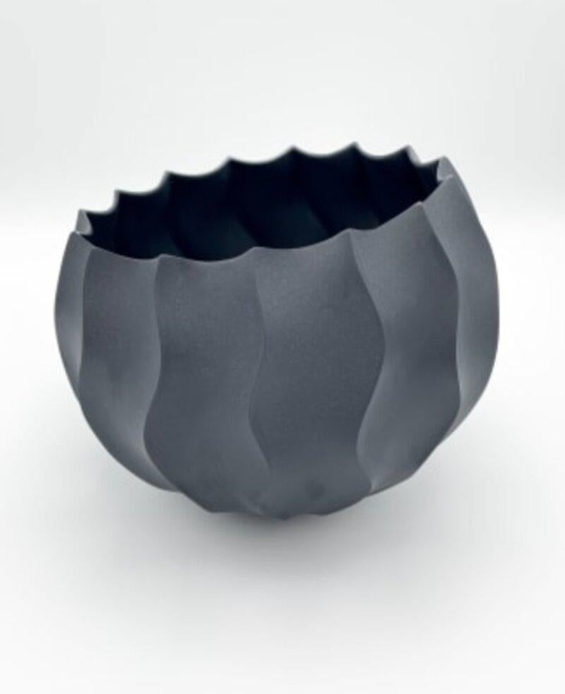 Hand-Crafted Waveform Object by Mark Goudy For Sale