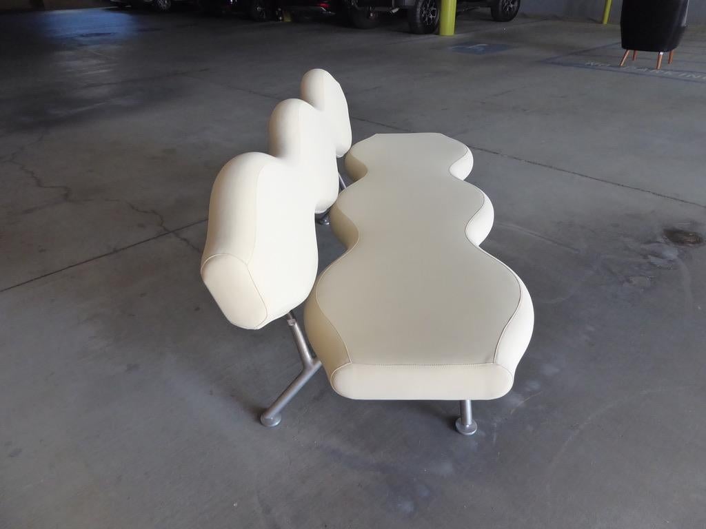 Post-Modern Wavelength Sofa Designed by Karim Rashid for Neinkamper Furniture