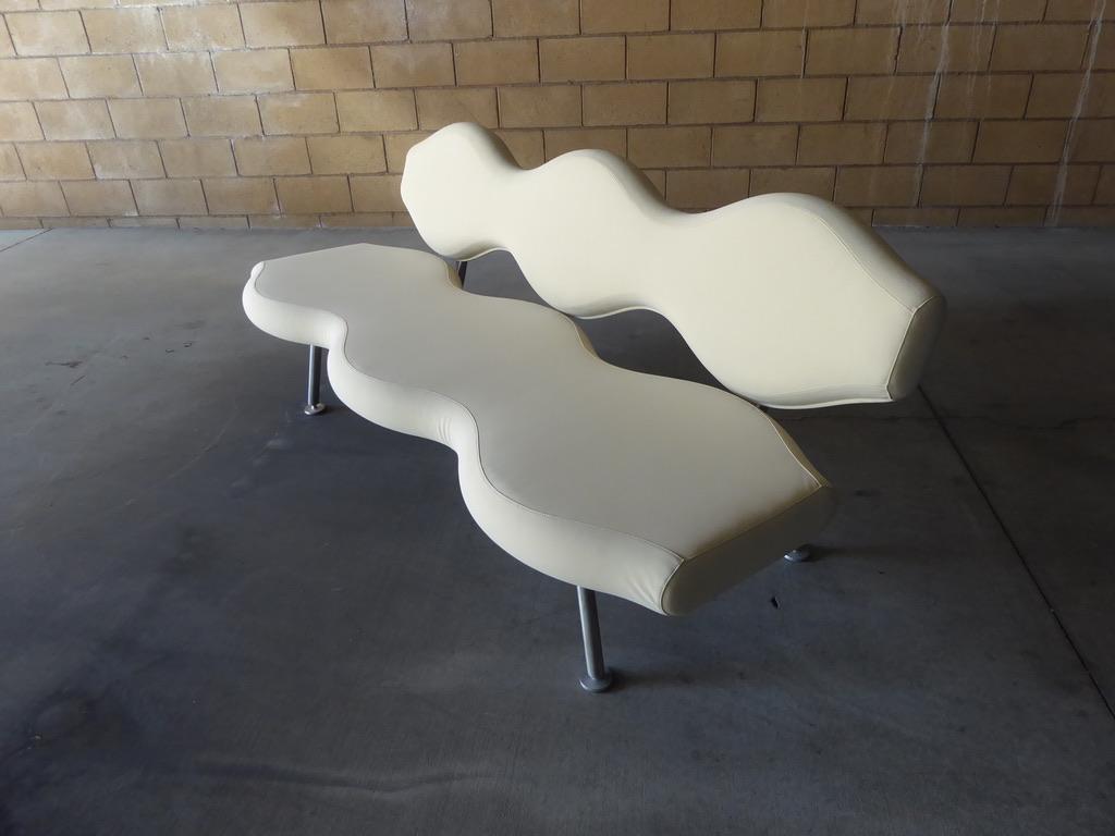 Canadian Wavelength Sofa Designed by Karim Rashid for Neinkamper Furniture