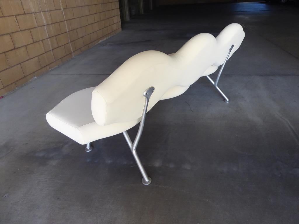 Fabric Wavelength Sofa Designed by Karim Rashid for Neinkamper Furniture